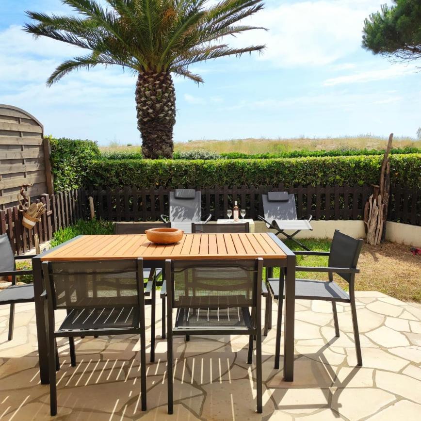 Les Capitelles 5 - Acces Direct A La Plage Depuis Le Jardin - T2 Avec Cabine - 6 Pers - Jardin - Piscine - Parking Saint-Cyprien  Exterior foto