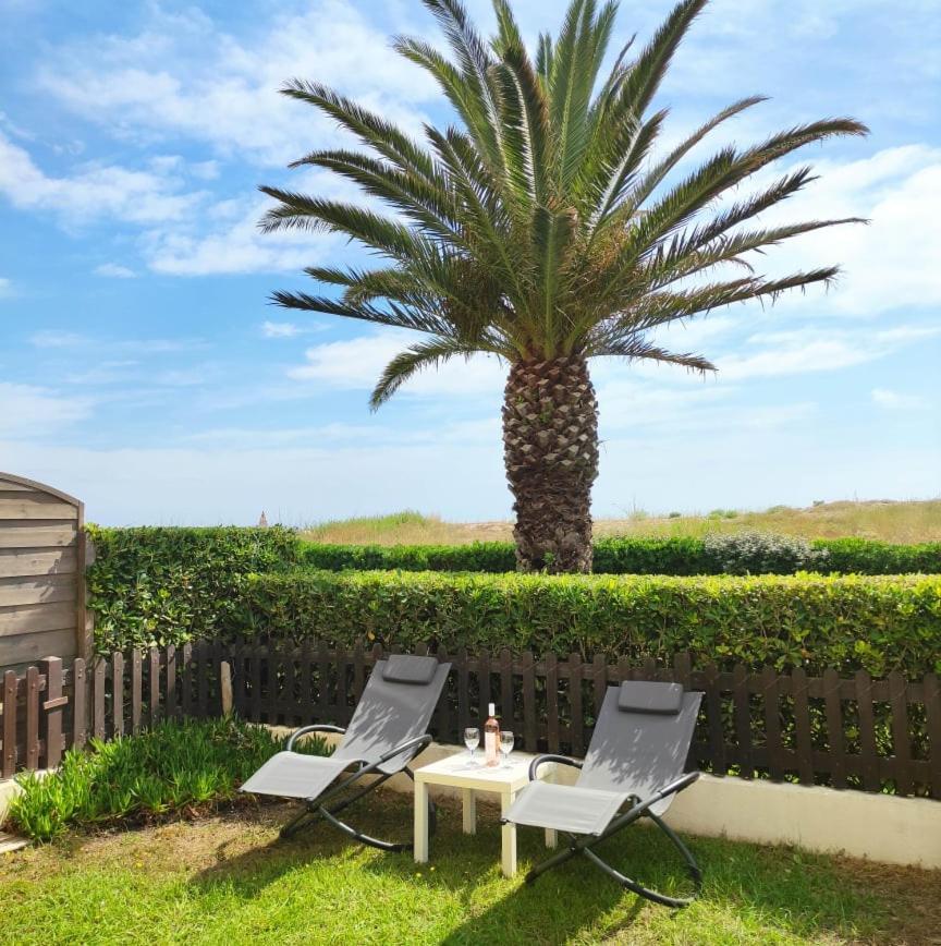 Les Capitelles 5 - Acces Direct A La Plage Depuis Le Jardin - T2 Avec Cabine - 6 Pers - Jardin - Piscine - Parking Saint-Cyprien  Exterior foto